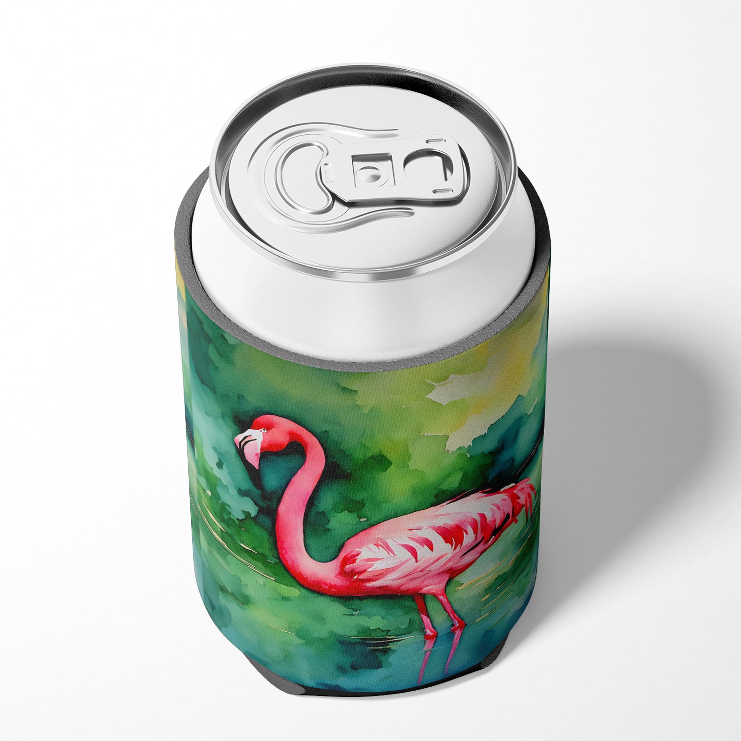 Flamingo Can or Bottle Hugger