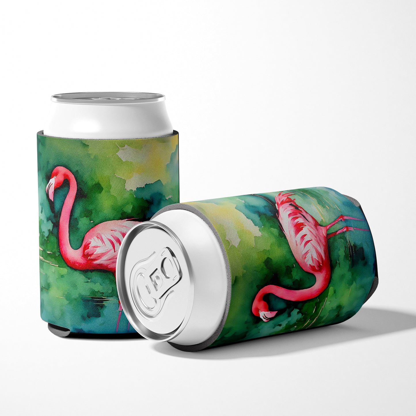 Flamingo Can or Bottle Hugger