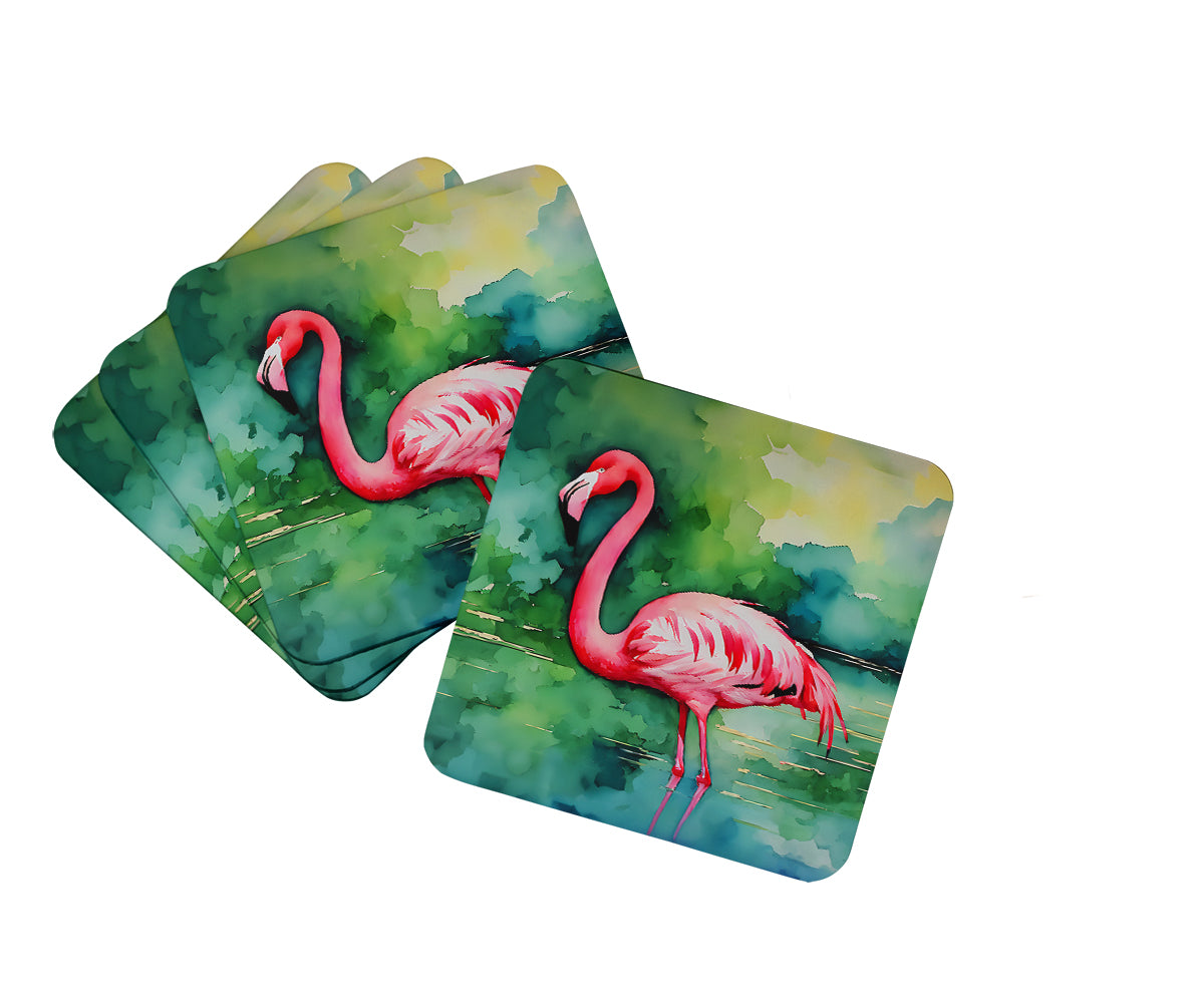 Buy this Flamingo Foam Coasters