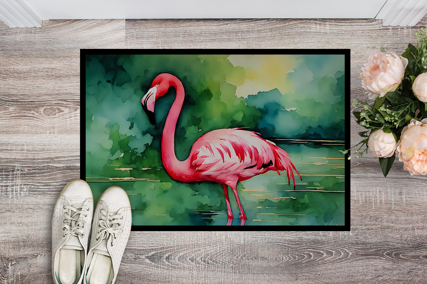 Flamingo Doormat