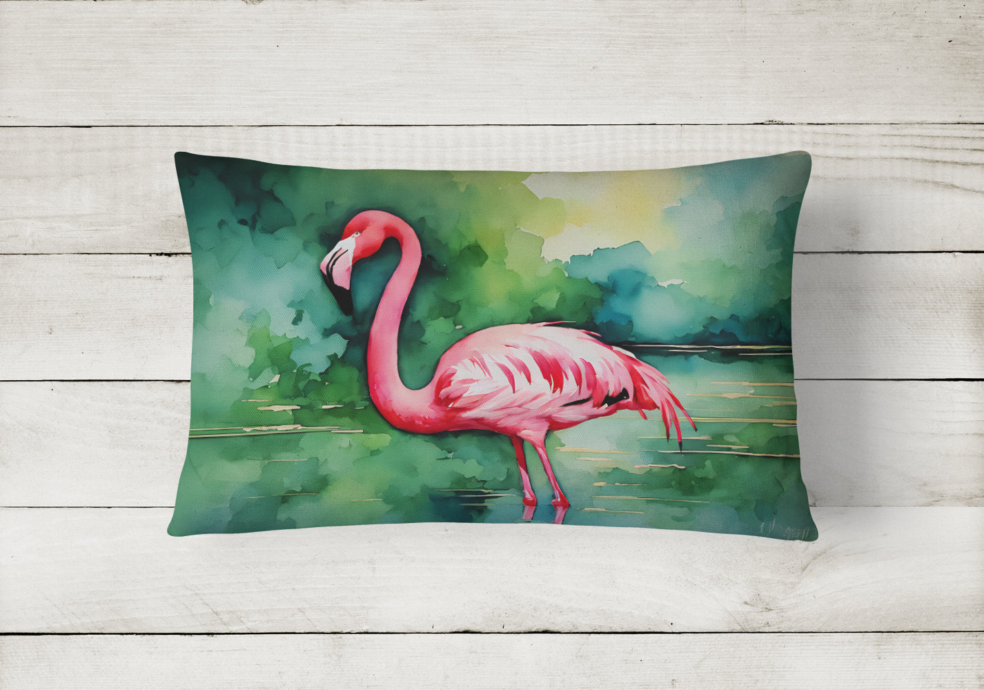 Flamingo Throw Pillow