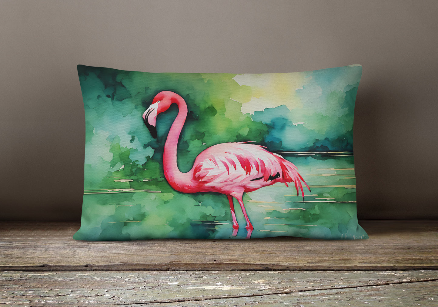 Flamingo Throw Pillow