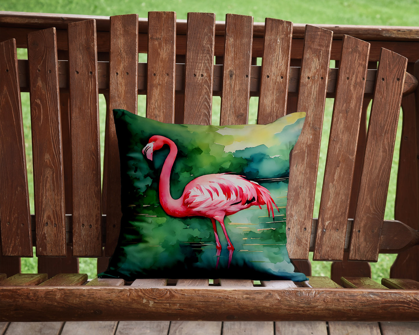 Flamingo Throw Pillow