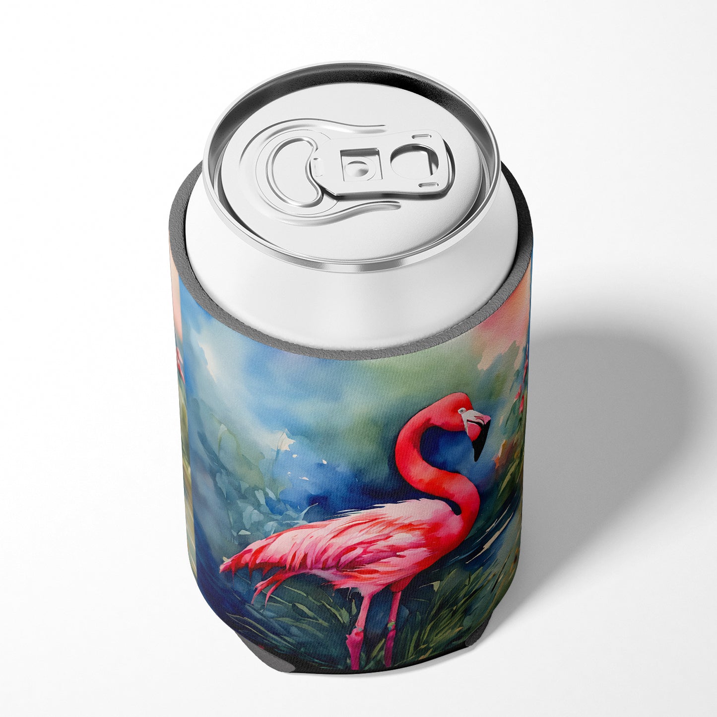 Flamingo Can or Bottle Hugger