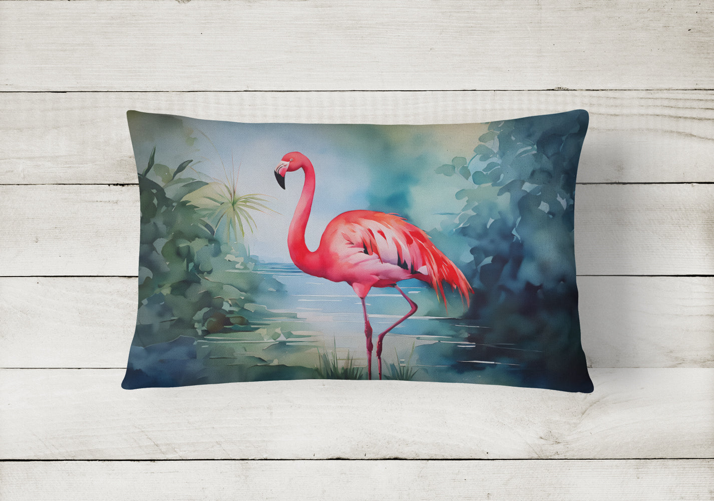 Flamingo Throw Pillow