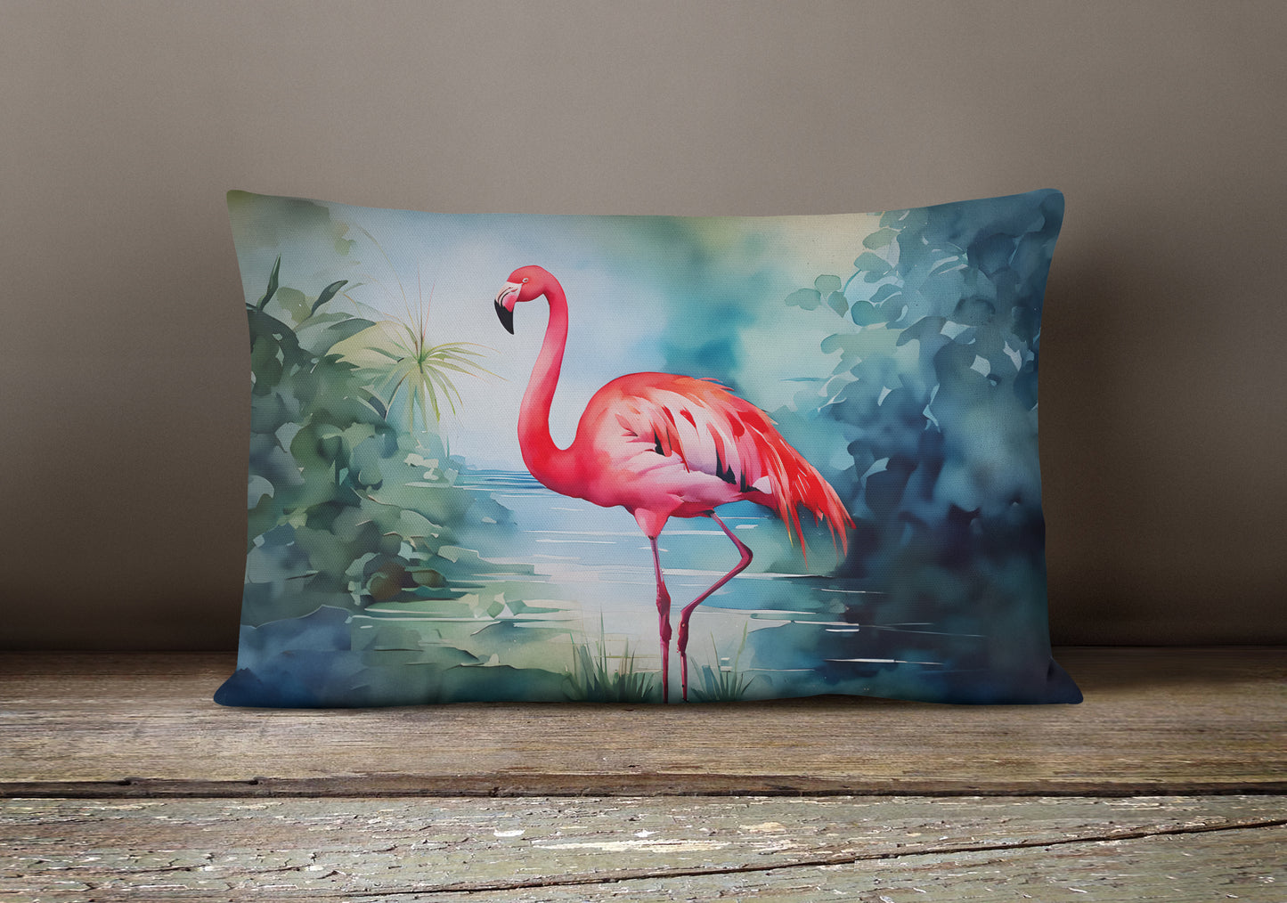 Flamingo Throw Pillow