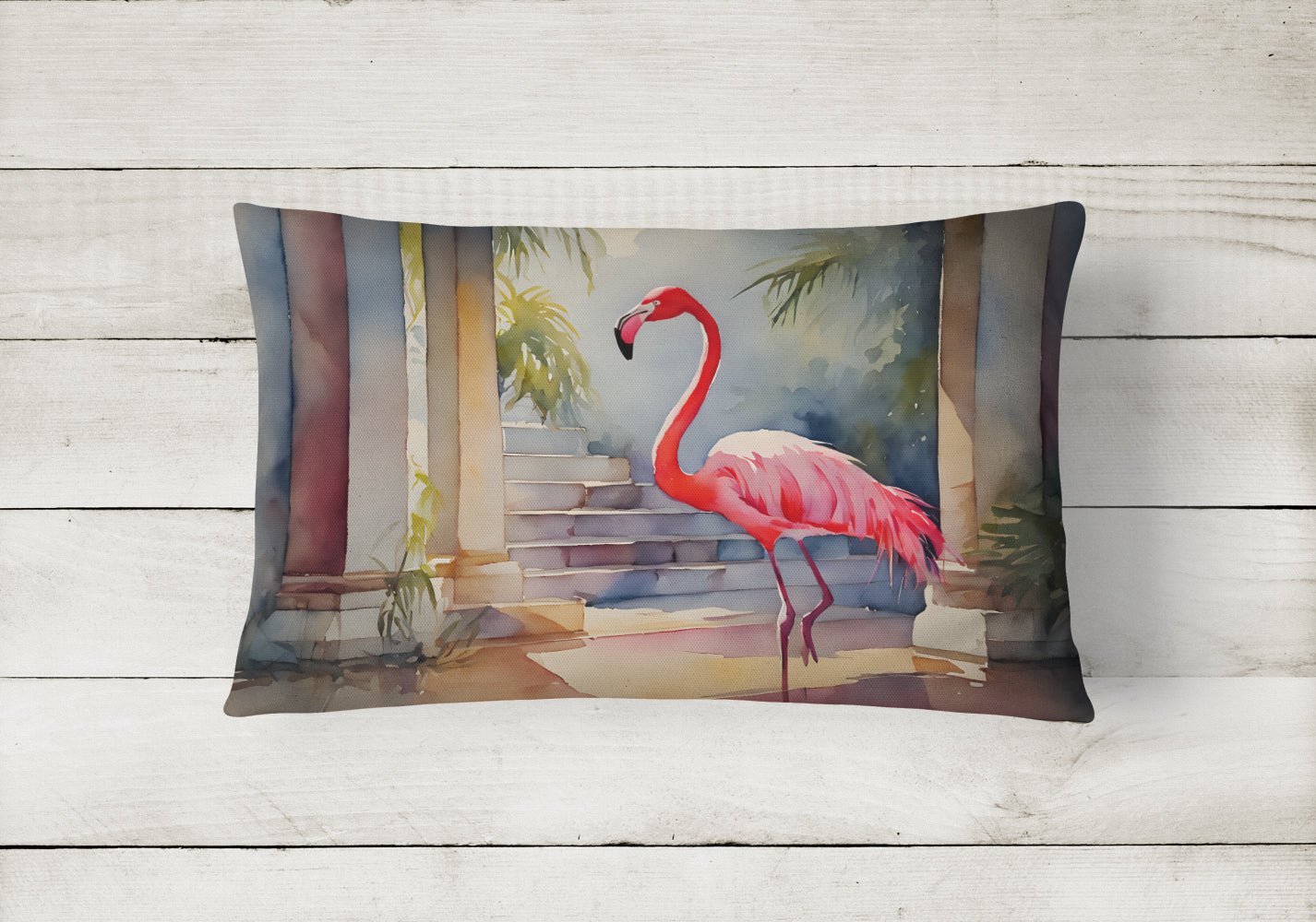 Flamingo Throw Pillow