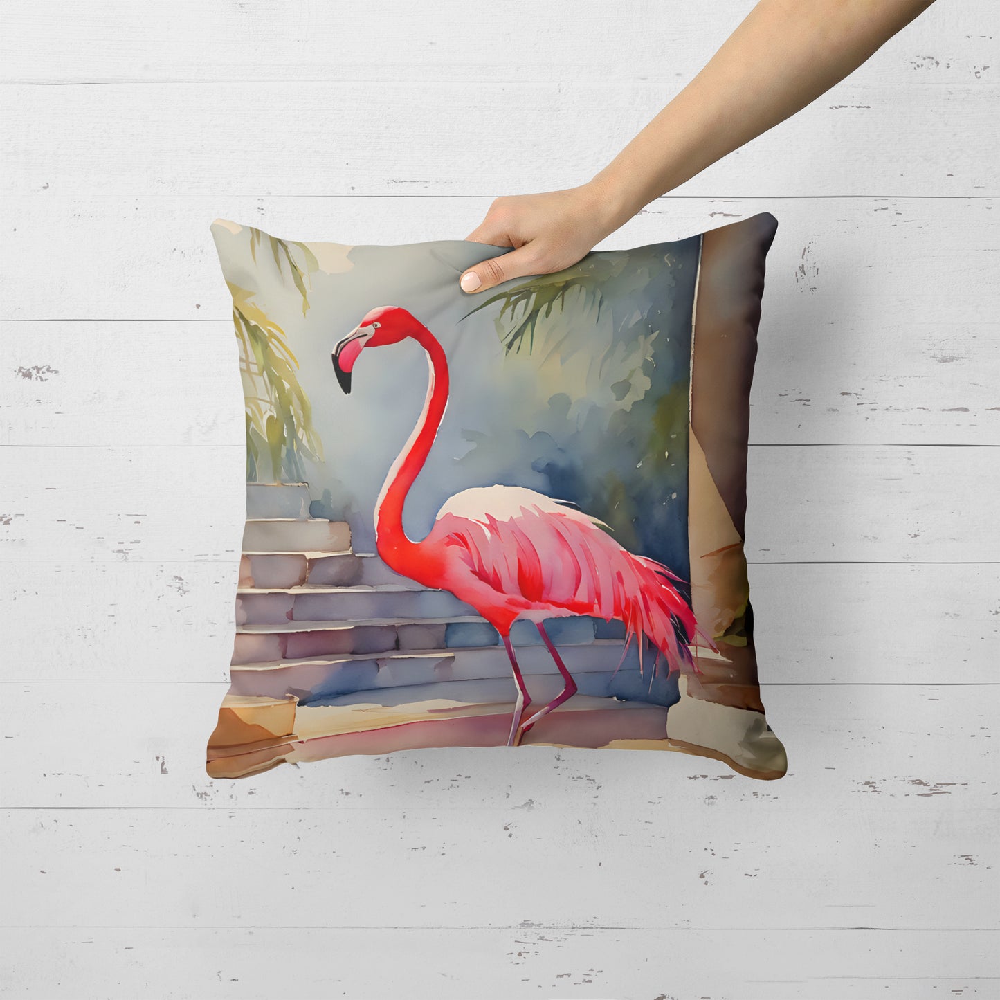 Flamingo Throw Pillow