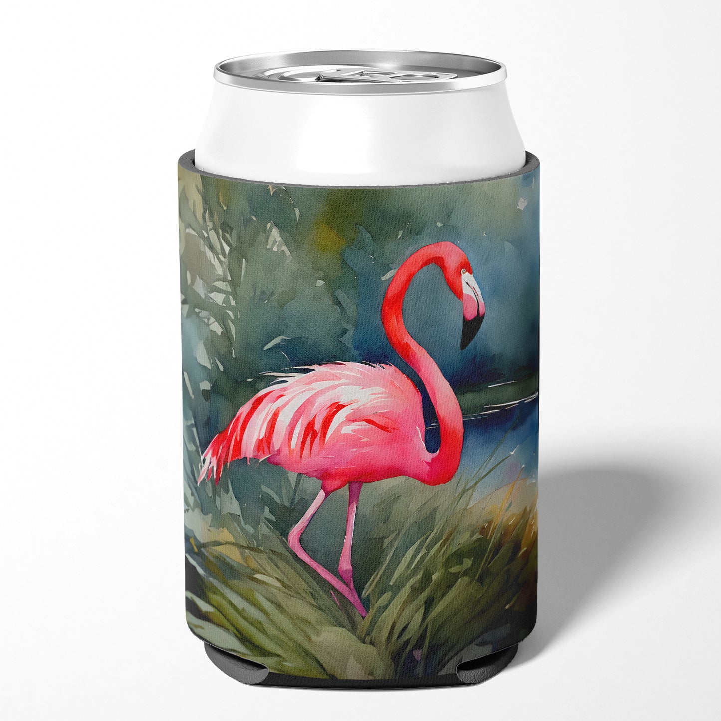 Flamingo Can or Bottle Hugger