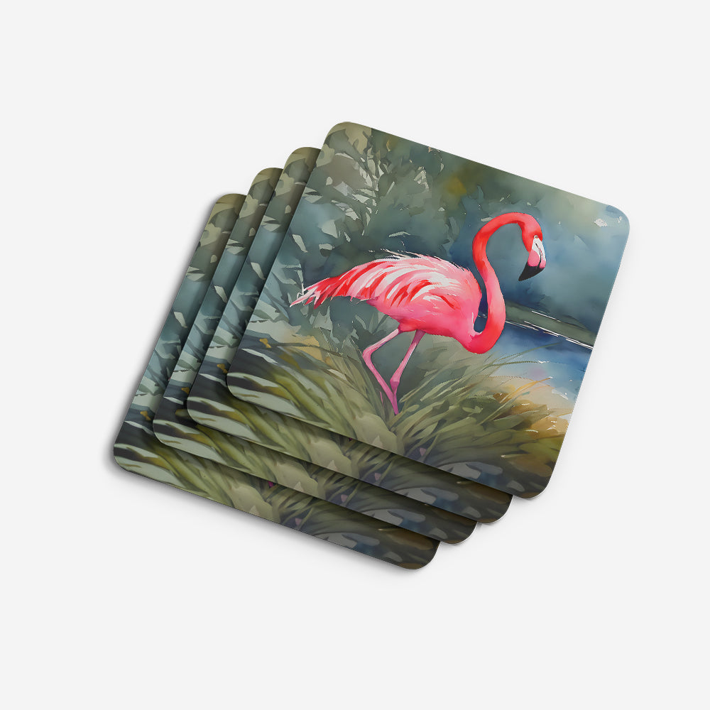 Flamingo Foam Coasters