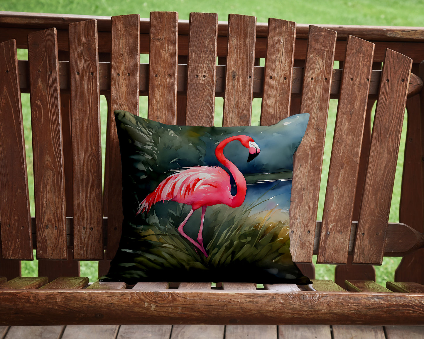 Flamingo Throw Pillow