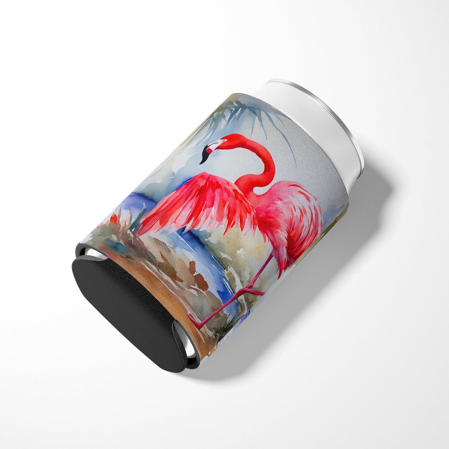 Flamingo Can or Bottle Hugger