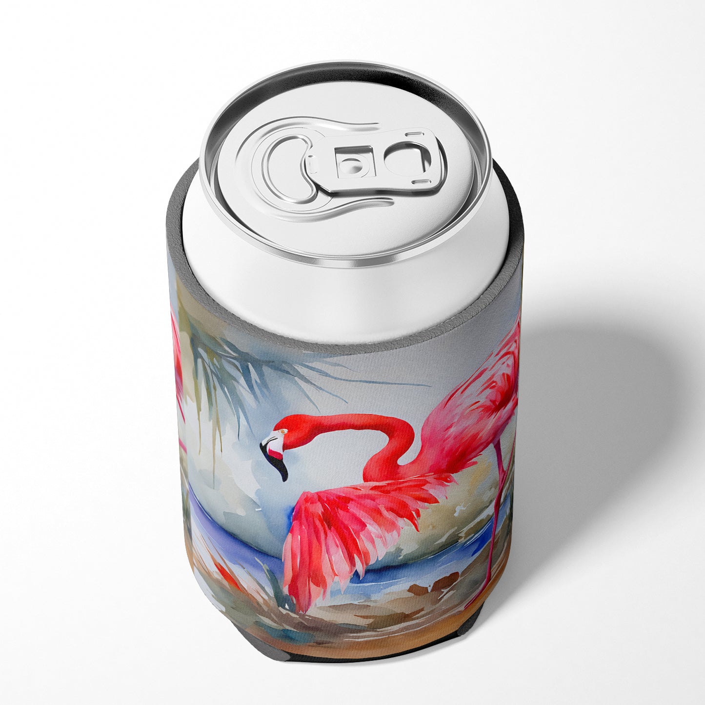 Flamingo Can or Bottle Hugger