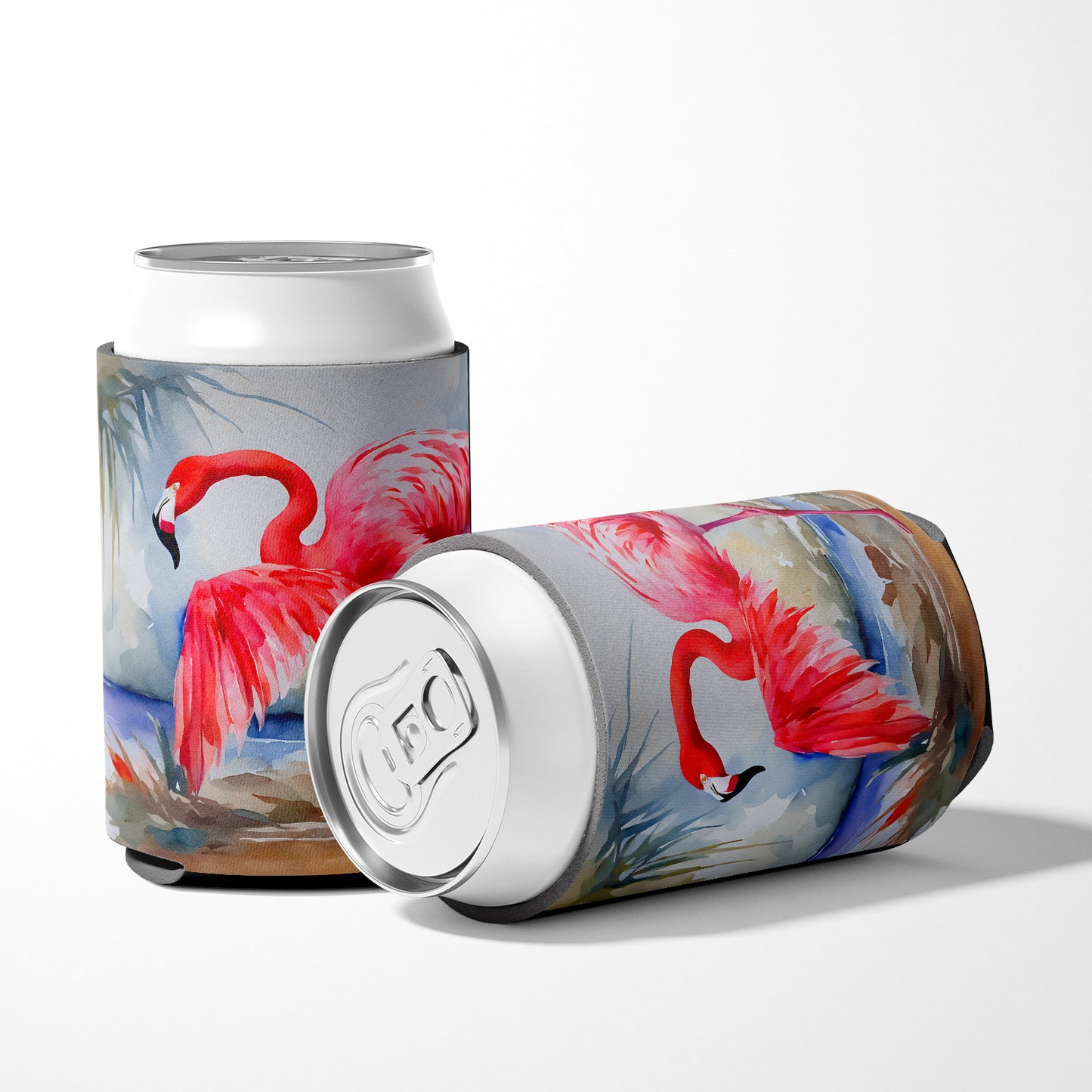 Flamingo Can or Bottle Hugger