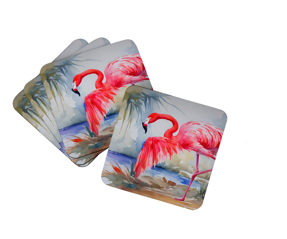 Buy this Flamingo Foam Coasters