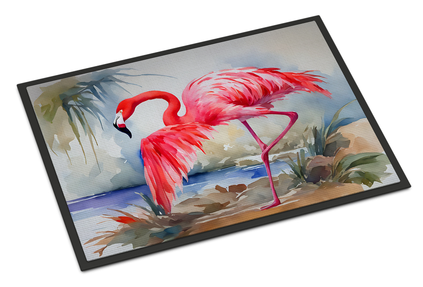 Buy this Flamingo Doormat