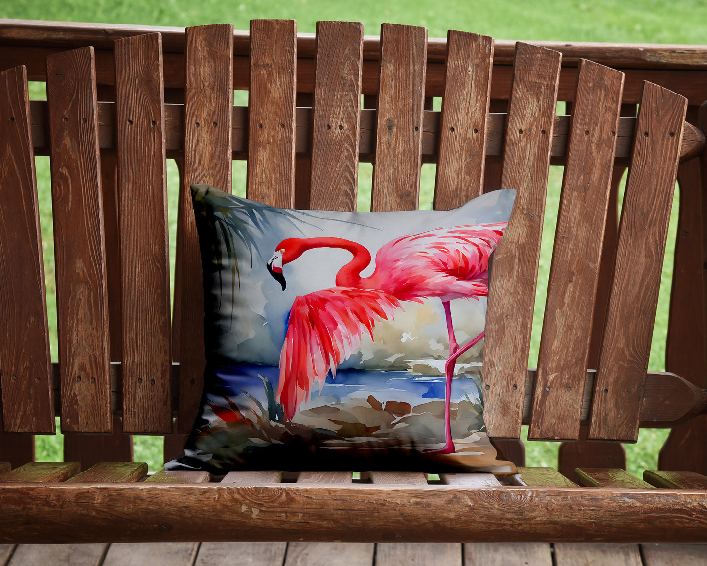 Flamingo Throw Pillow