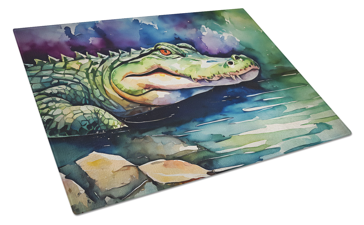 Buy this Alligator Glass Cutting Board