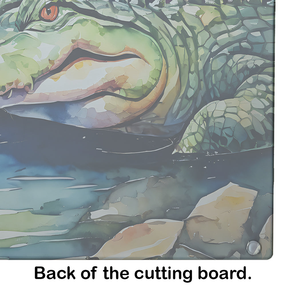 Alligator Glass Cutting Board