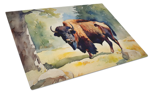 Buy this American Bison Glass Cutting Board