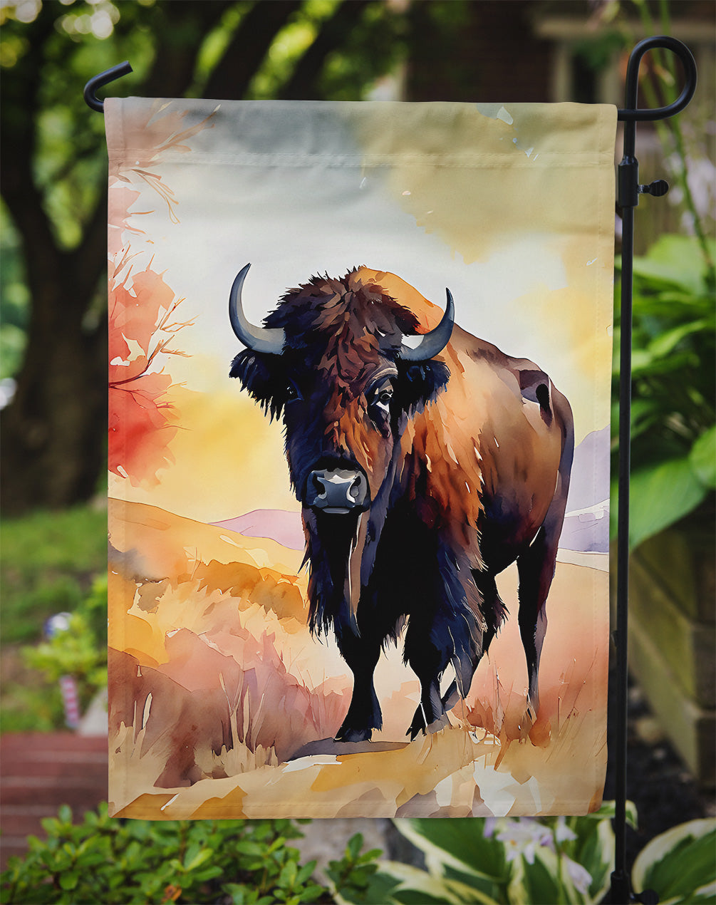 American Bison Garden Flag