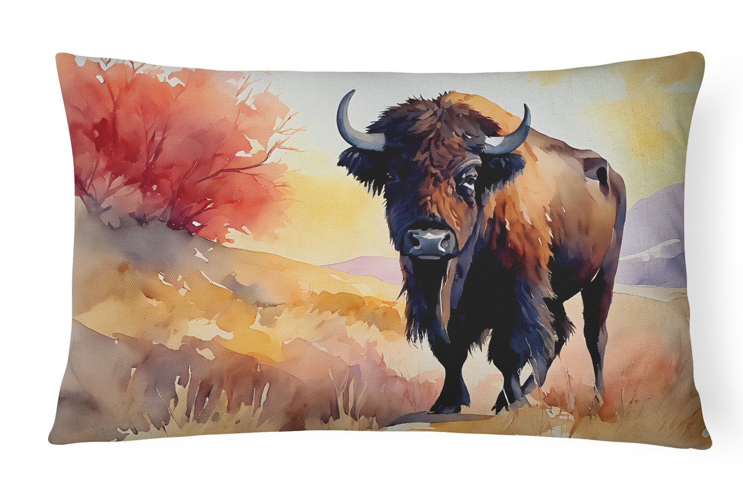 Buy this American Bison Throw Pillow