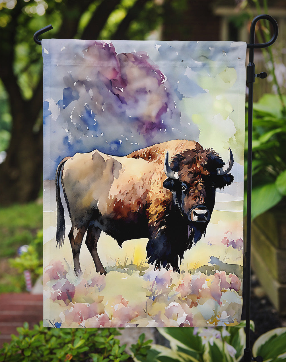 American Bison Garden Flag