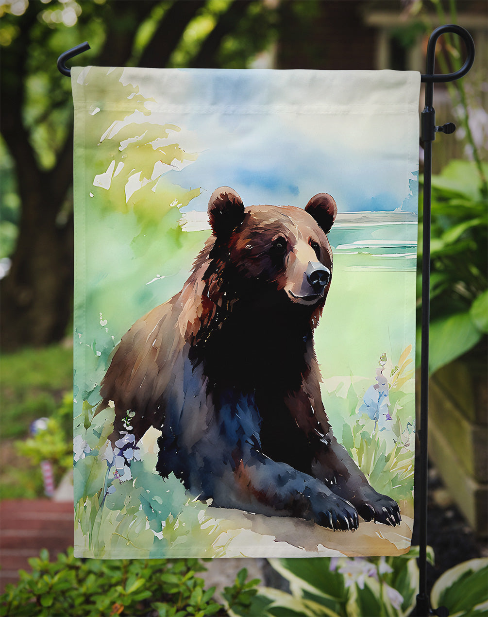 American Black Bear Garden Flag