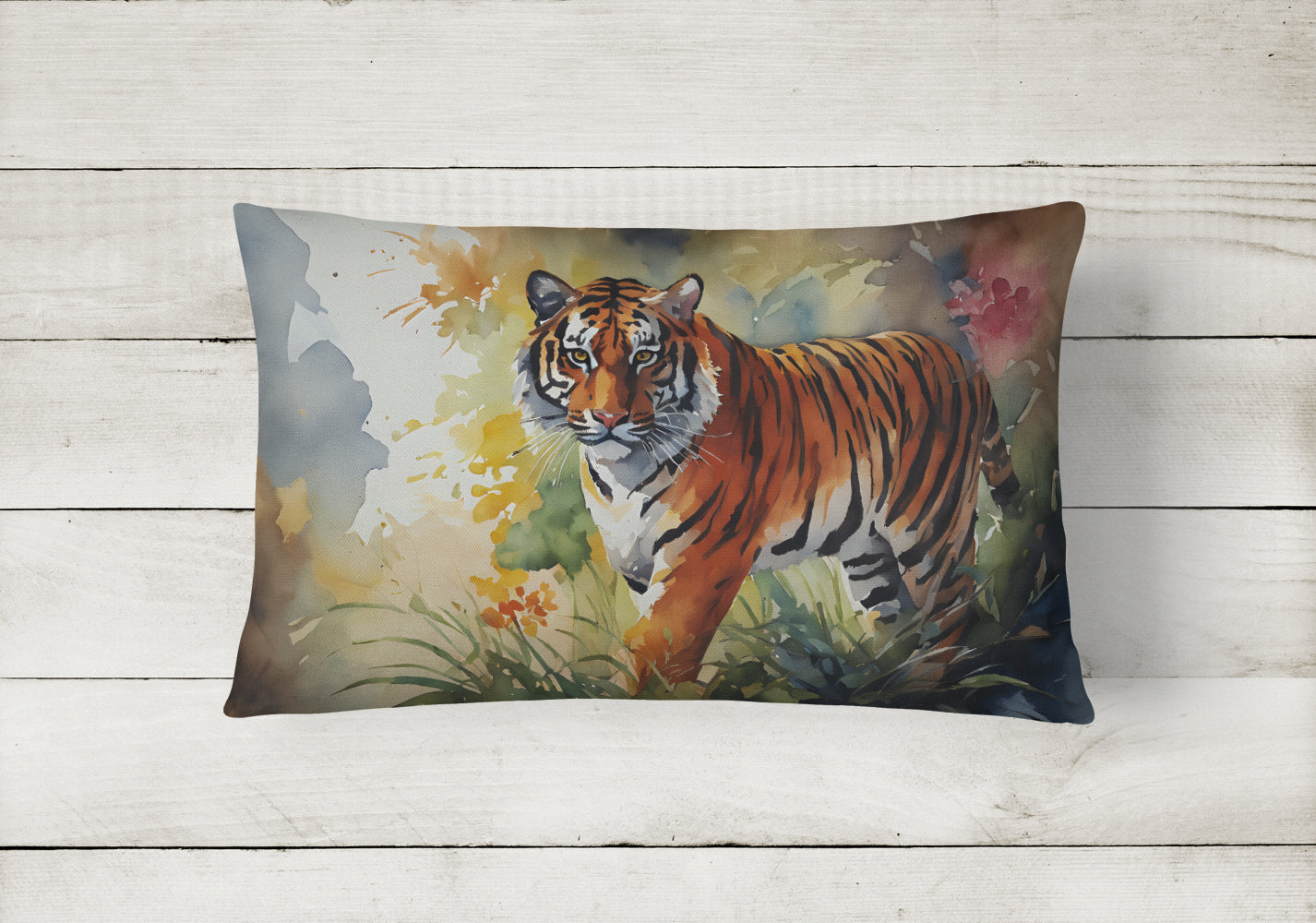 Bengal Tiger Throw Pillow