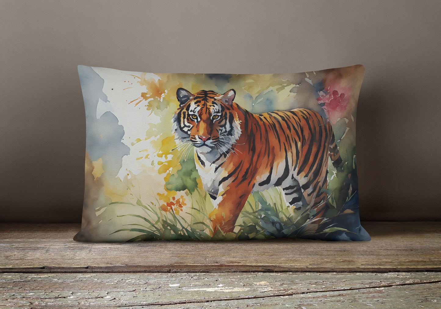 Bengal Tiger Throw Pillow