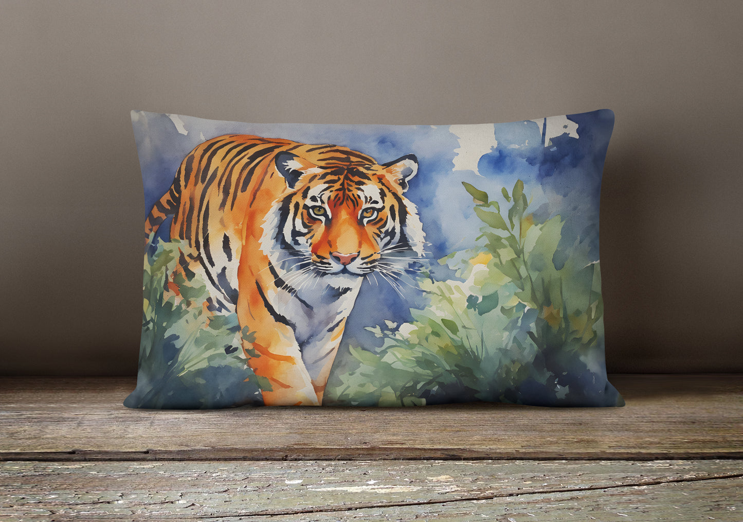 Bengal Tiger Throw Pillow