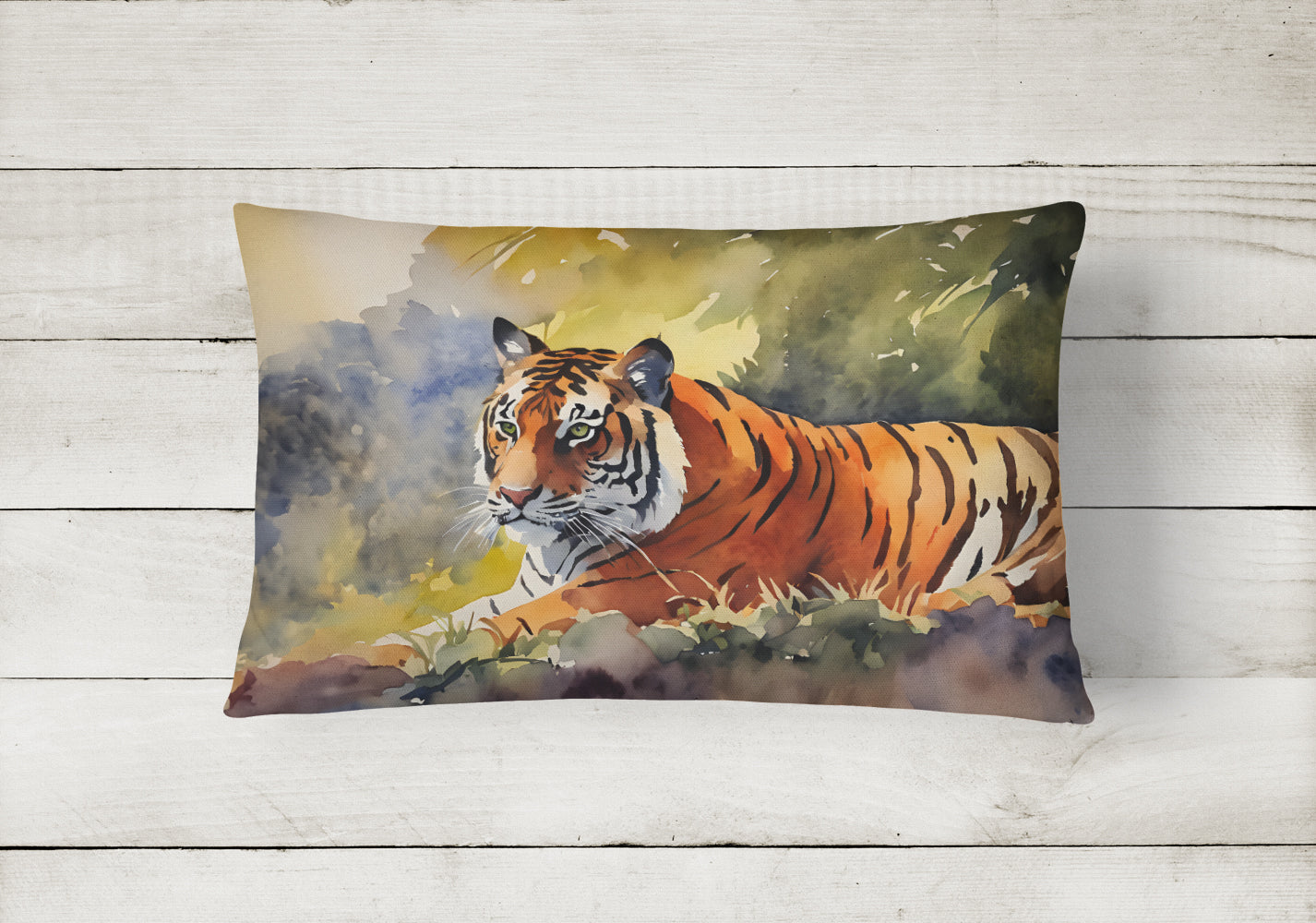 Bengal Tiger Throw Pillow