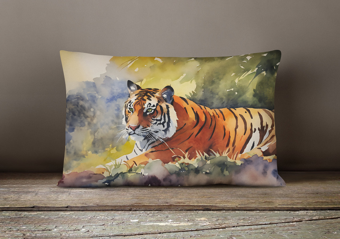 Bengal Tiger Throw Pillow