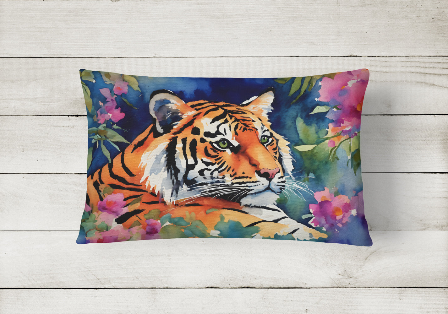 Bengal Tiger Throw Pillow