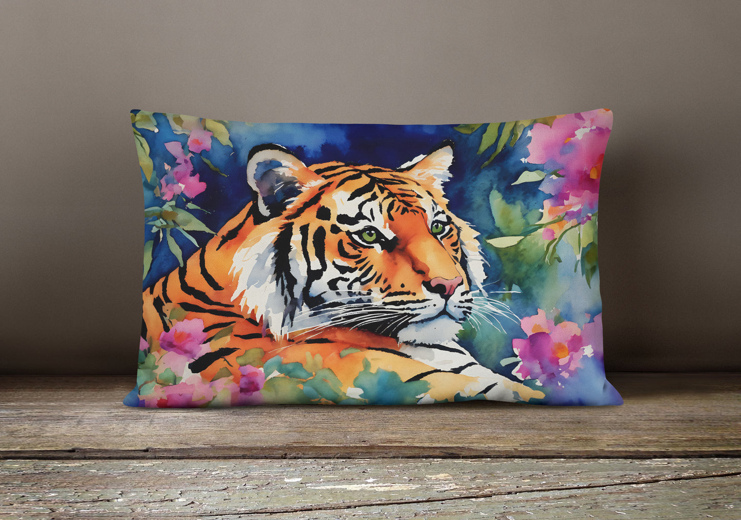 Bengal Tiger Throw Pillow