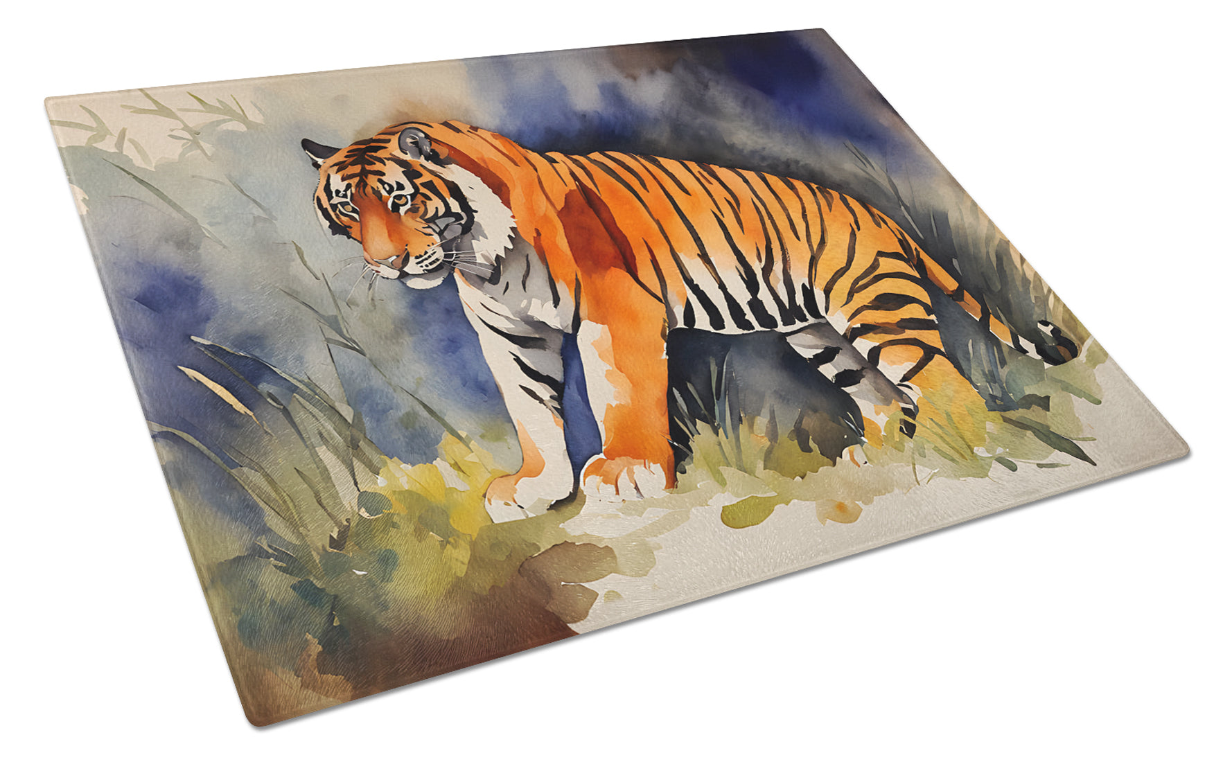 Buy this Bengal Tiger Glass Cutting Board