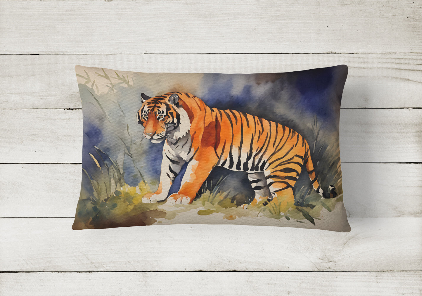 Bengal Tiger Throw Pillow