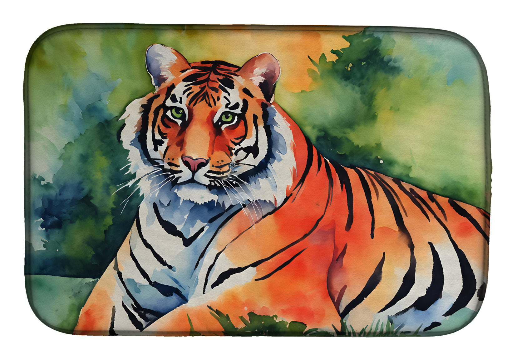 Buy this Bengal Tiger Dish Drying Mat