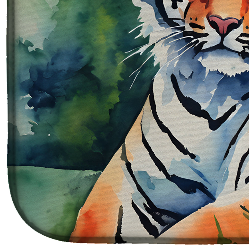 Bengal Tiger Dish Drying Mat