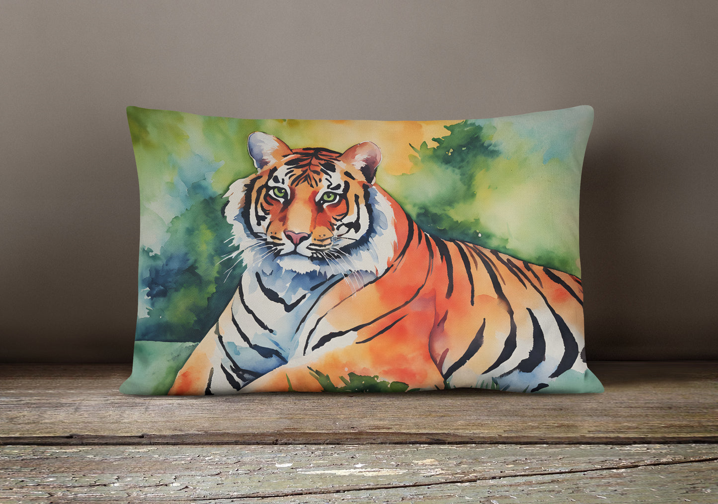 Bengal Tiger Throw Pillow