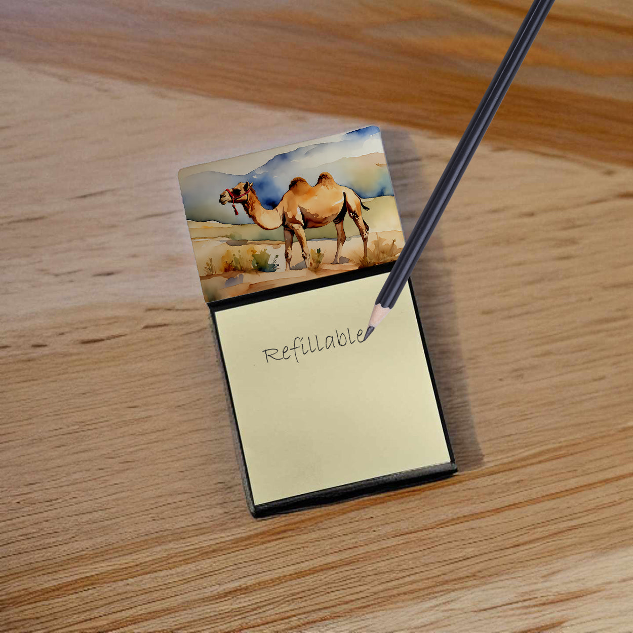 Camel Sticky Note Holder