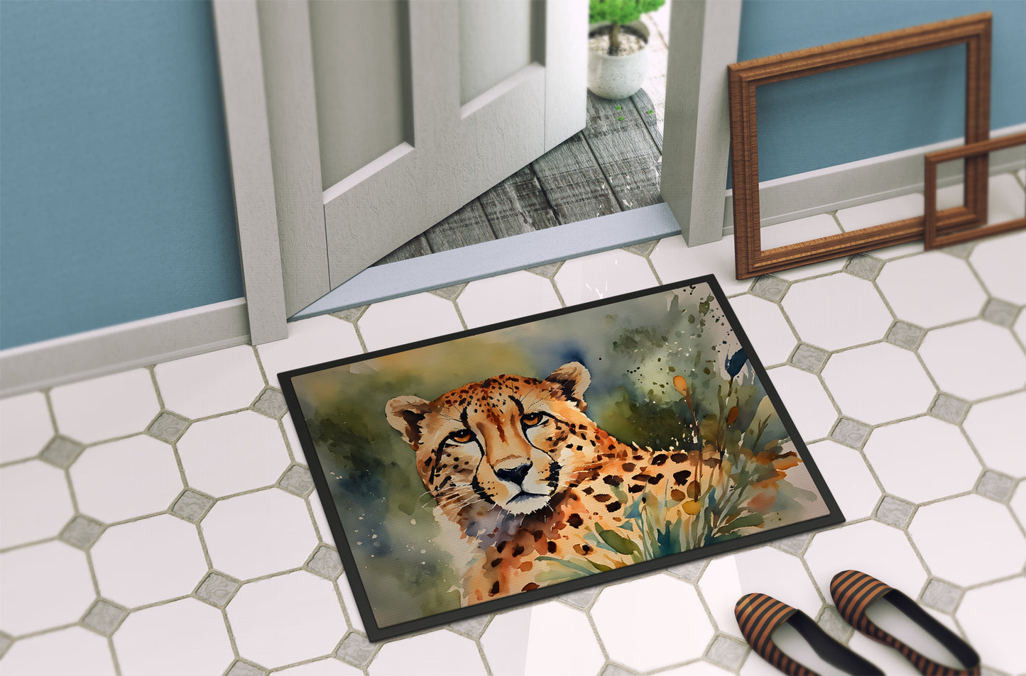 Cheetah Doormat