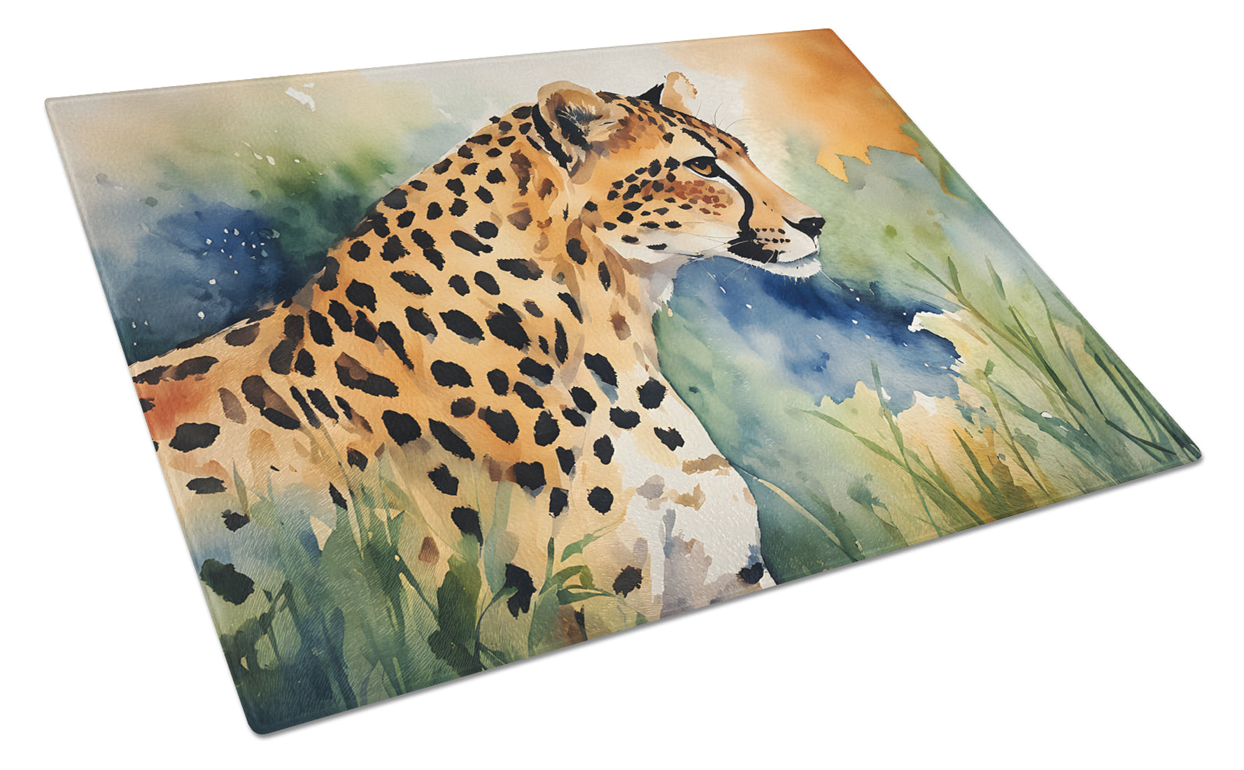 Buy this Cheetah Glass Cutting Board