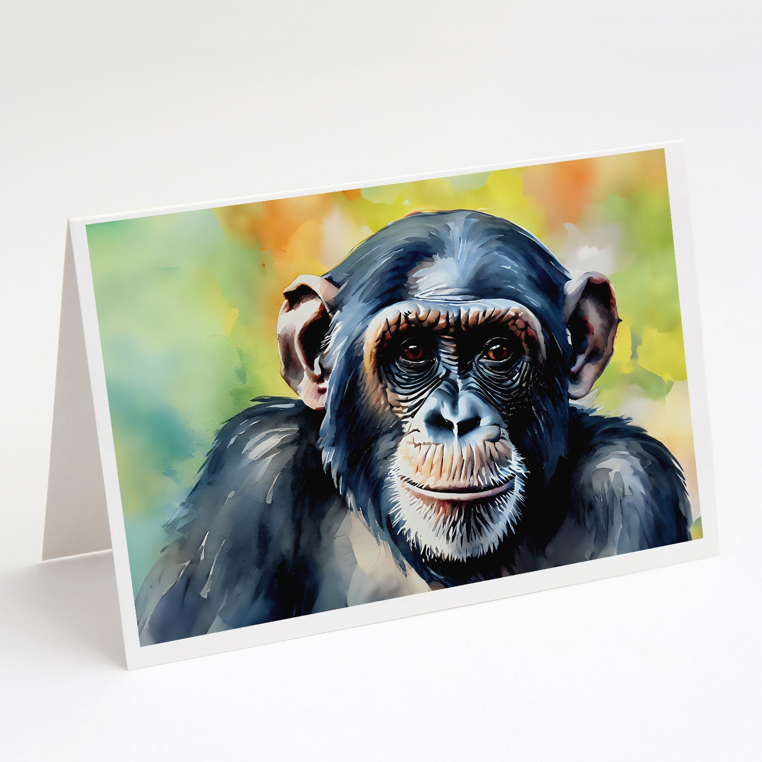 Buy this Chimpanzee Greeting Cards Pack of 8