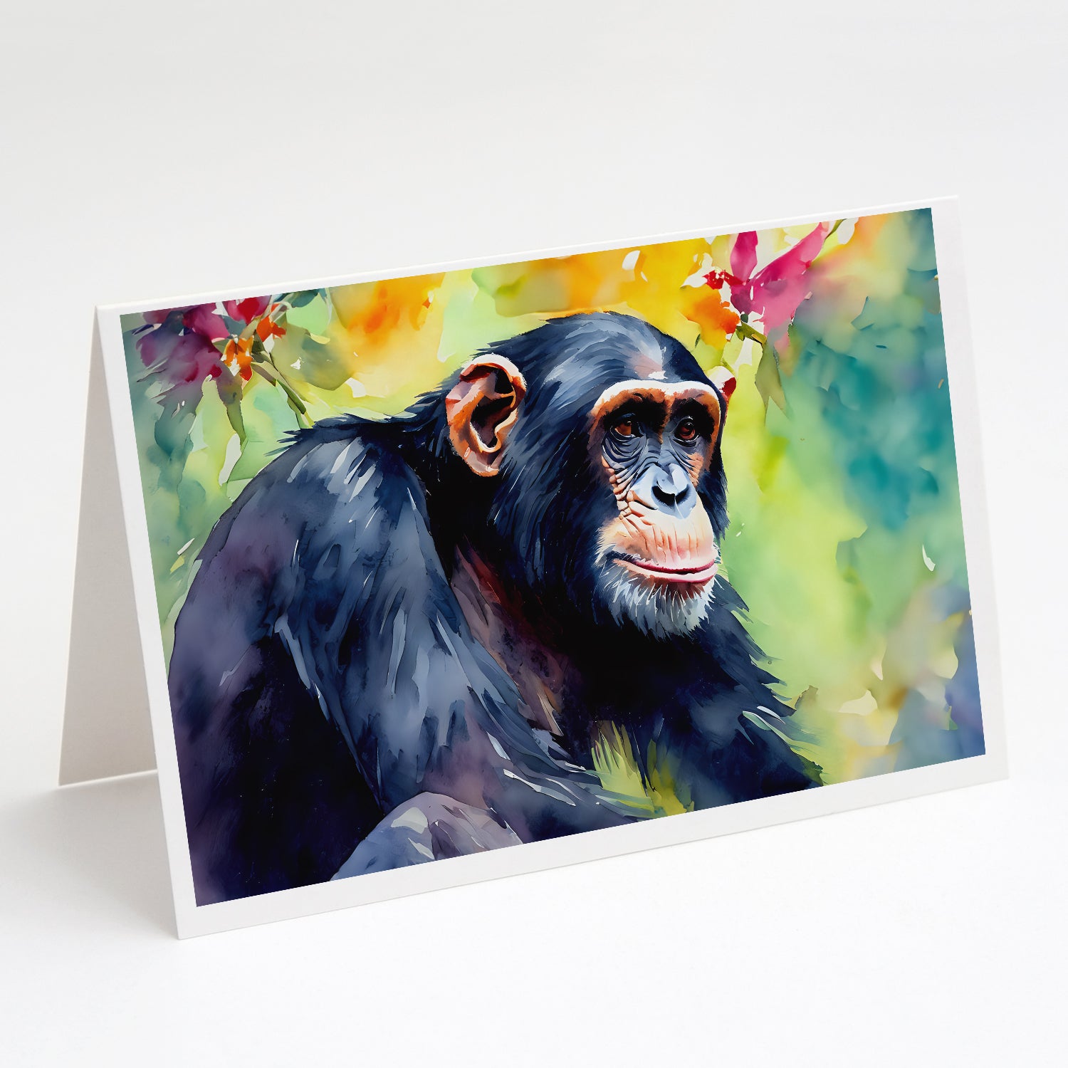 Buy this Chimpanzee Greeting Cards Pack of 8