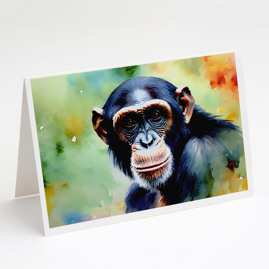 Buy this Chimpanzee Greeting Cards Pack of 8