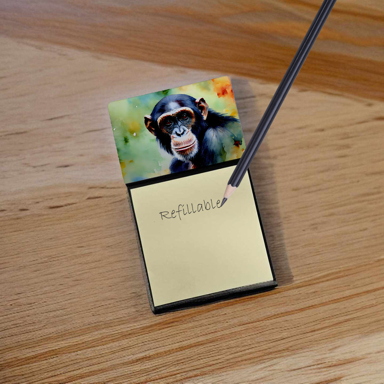 Chimpanzee Sticky Note Holder