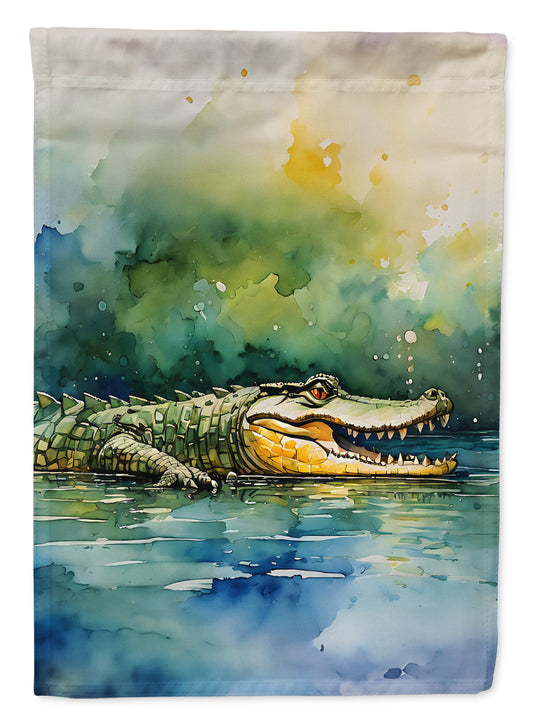 Buy this Crocodile Garden Flag