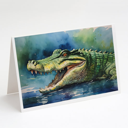 Buy this Crocodile Greeting Cards Pack of 8