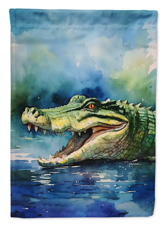 Buy this Crocodile Garden Flag